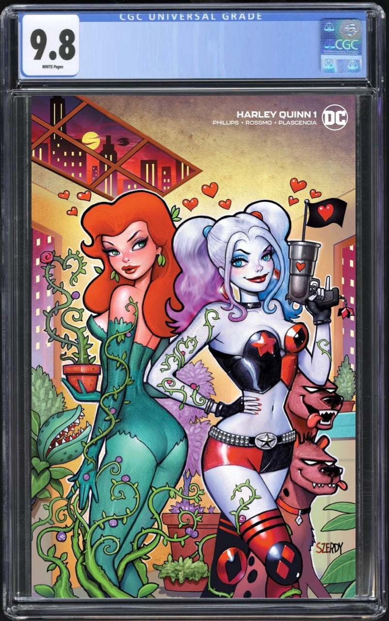 Harley Quinn #1 Szerdy Minimal CGC 9.8