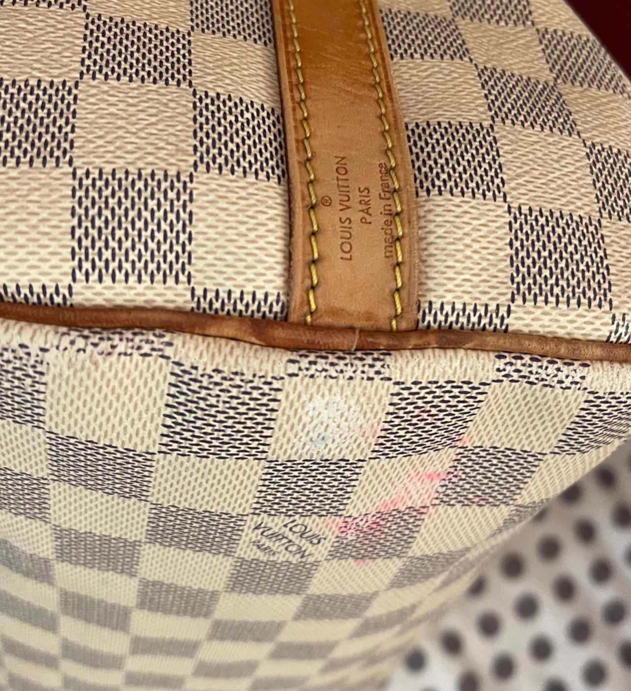 Louis Vuitton Speedy 25 Bandouliere Azur handbag DU0153