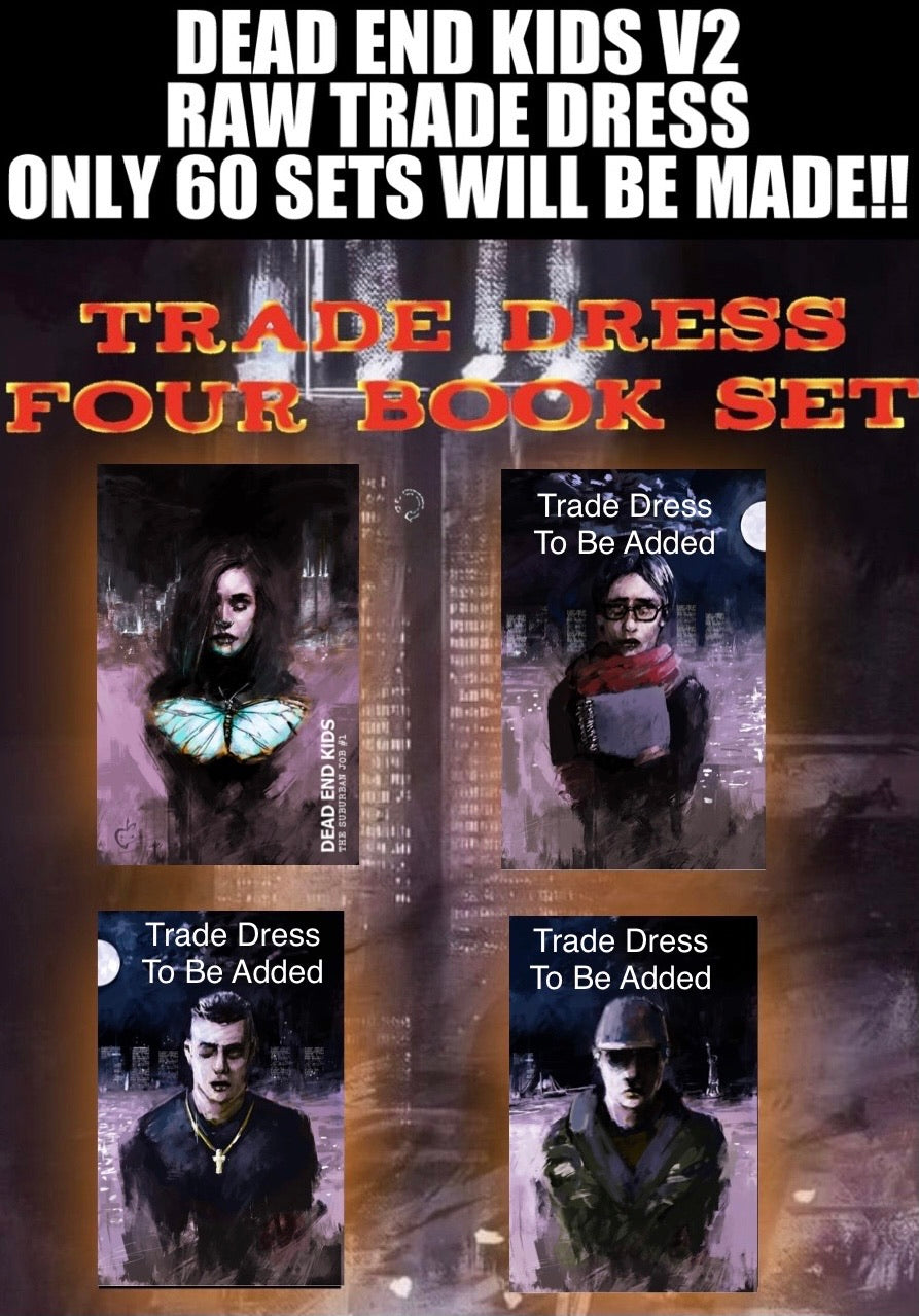 Dead End Kids V2 The Suburban Job Esteban Salinas Trade Dress Four Book Set
