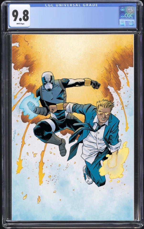 Quantum & Woody #1 Declan Shalvey Virgin  CGC 9.8