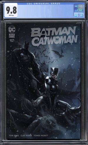 Batman Catwoman #1 Matina Trade CGC 9.8