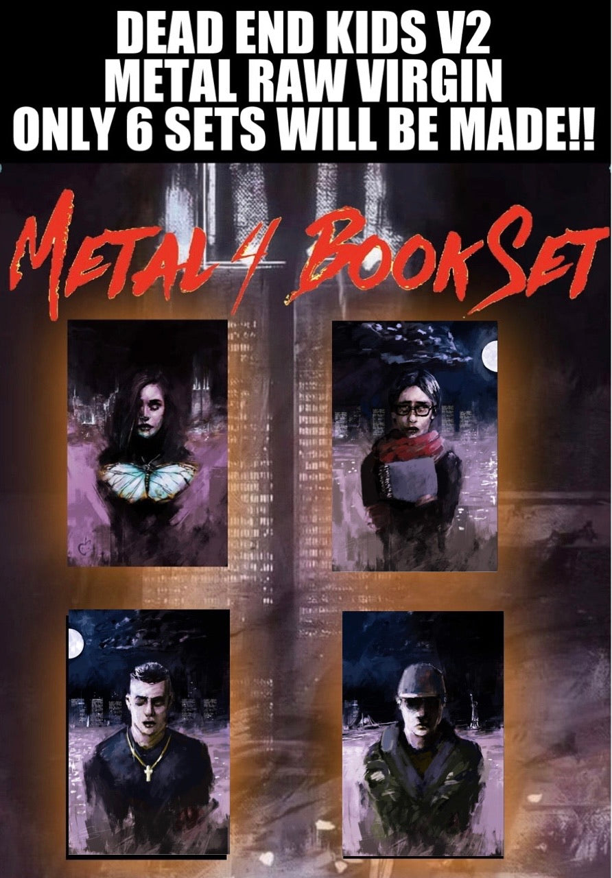 Dead End Kids V2 The Suburban Job Esteban Salinas Metal Four Book Set