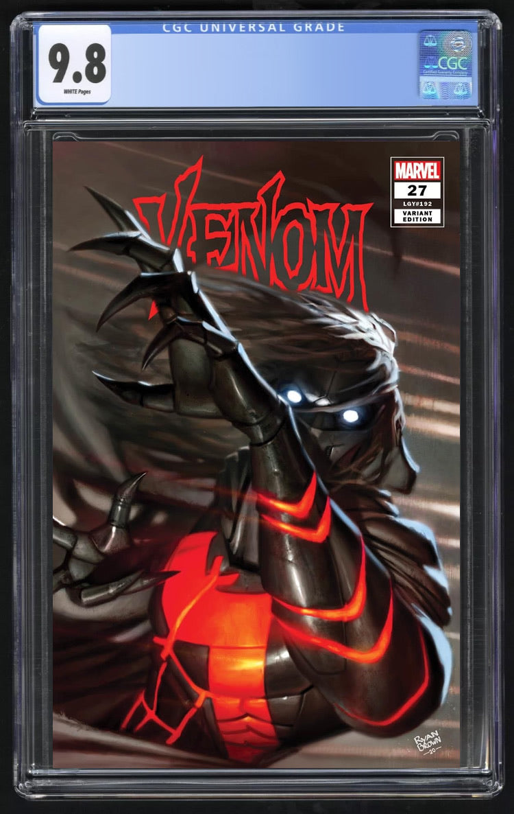Venom 27 Ryan Brown Trade CGC 9.8