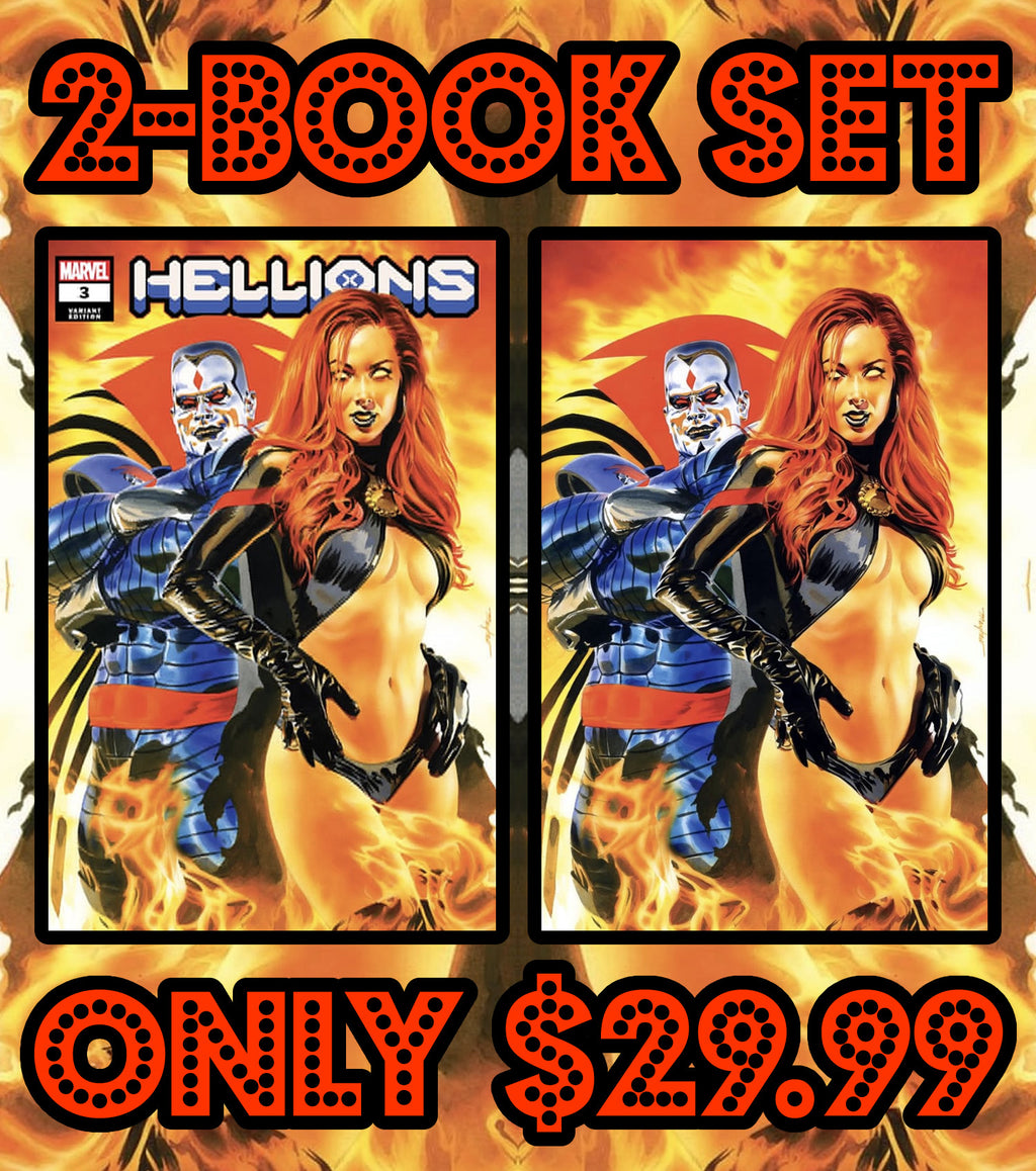 HELLIONS #3 Mayhew Two Book Set