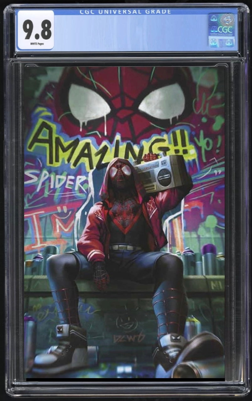 Miles Morales Spider-Man 35 Chew Virgin CGC 9.8