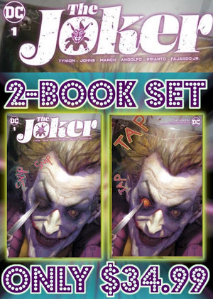 Joker #1 Ryan Brown 2 Book set Trade & Minimal
