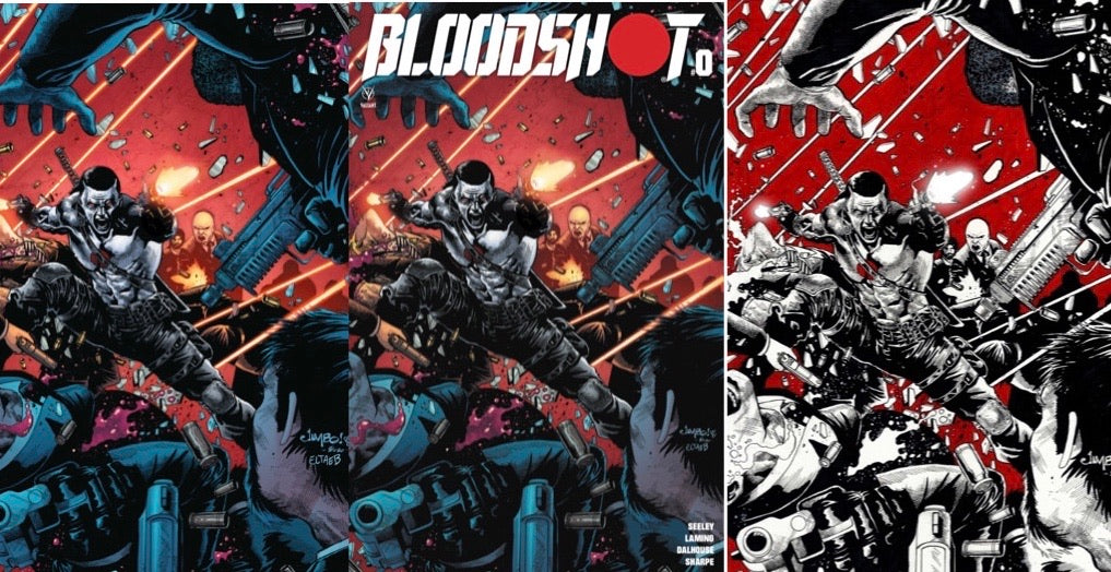 Bloodshot #0 Jimbo Salgado 3 Book Set