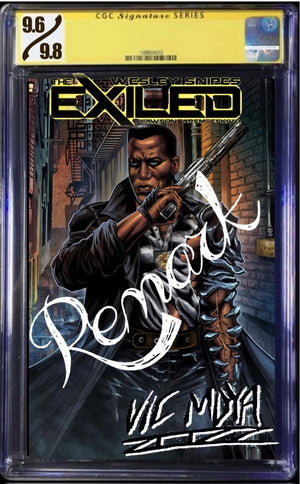 The Exiled #1 Victor Moya Trade Dress CGC Signature Series Remark 9.6/9.8