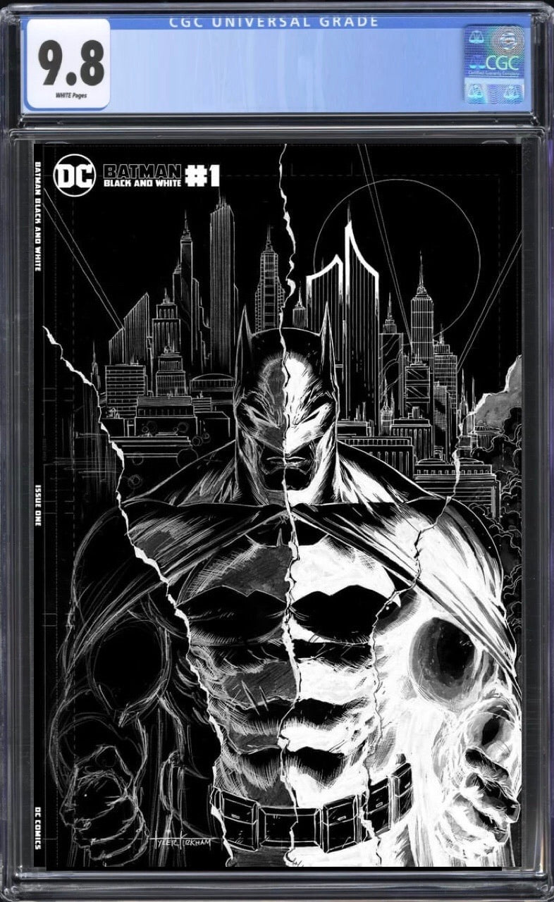 Batman Black and White #1 Kirkham Minimal CGC 9.8