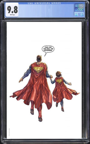 SUPERMAN SON OF KAL-EL #1 Quah White Virgin CGC 9.8