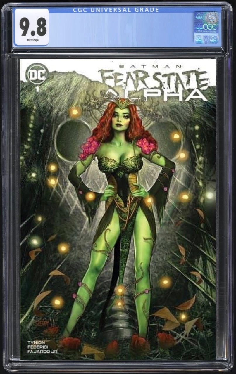 Batman Fear State Alpha Szerdy Trade CGC 9.8