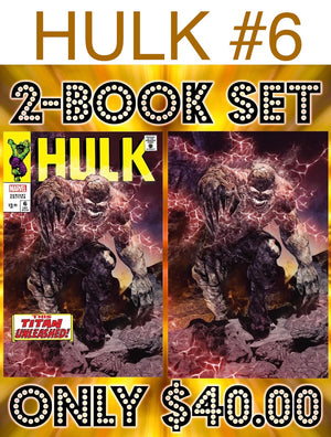 Hulk #6 Turini Two Book Set