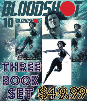 Bloodshot 10 Mayhew 3 Book Set