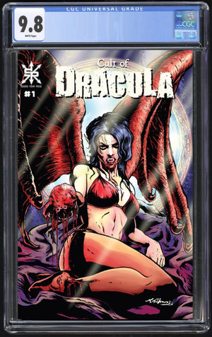 Cult of Dracula #1 Garner Trade CGC 9.8