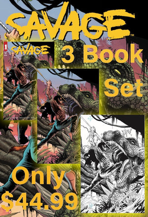 Savage #1 Salgado 3 Book Set