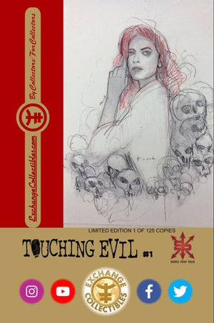 Touching Evil #1 Orzu Trade CGC 9.8