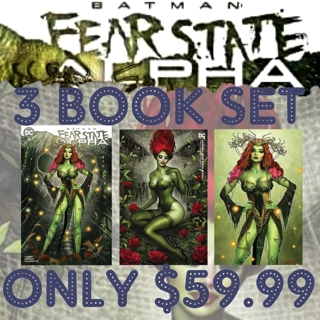 Batman Fear State Alpha 3 Book Set