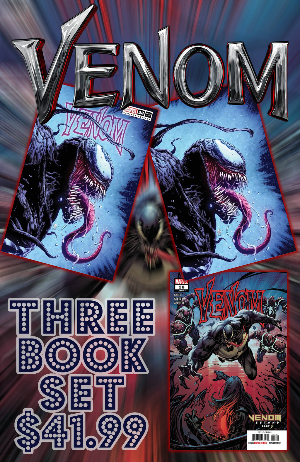 Venom 28 Giangiodano 3 Book Set