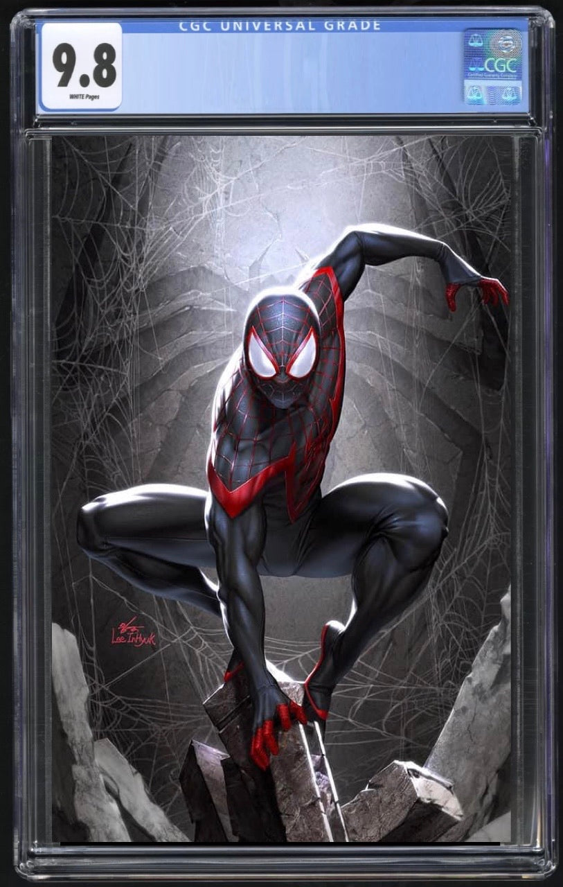 Miles Morales 25 Inhyuk Lee Virgin CGC 9.8