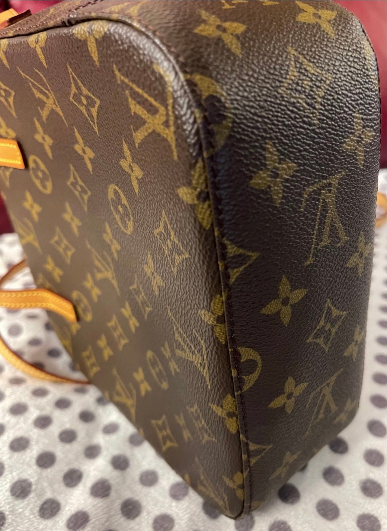 Louis Vuitton Monogram Spontini 2 Way Hand Bag AR0061