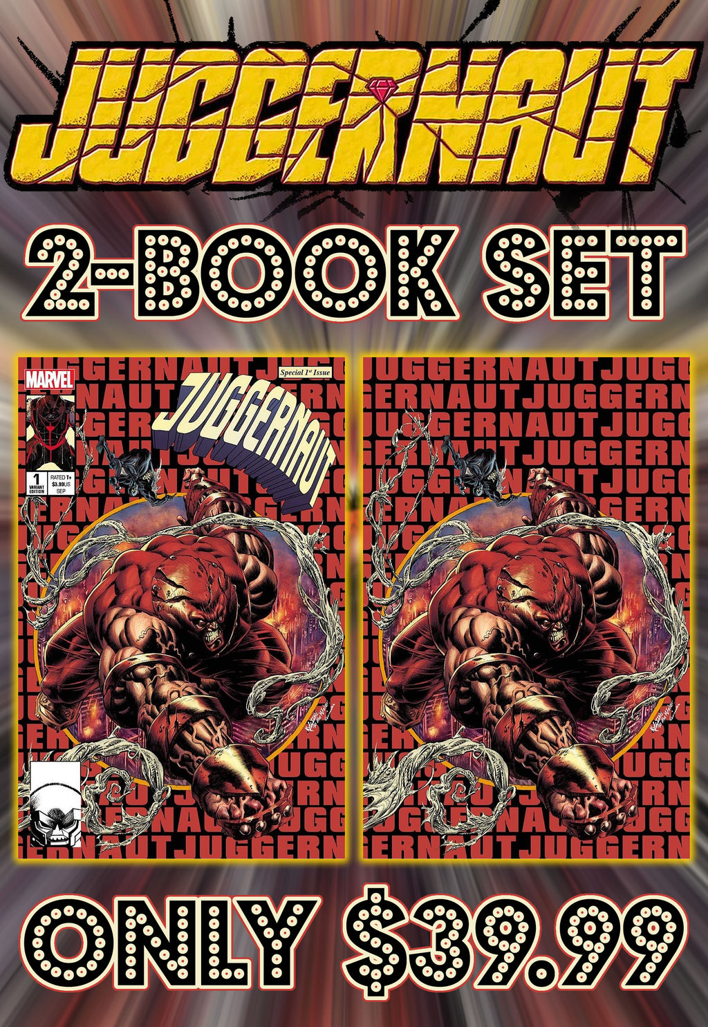 Juggernaut 1 Kyle Holtz 2 Book Set Trade & Virgin