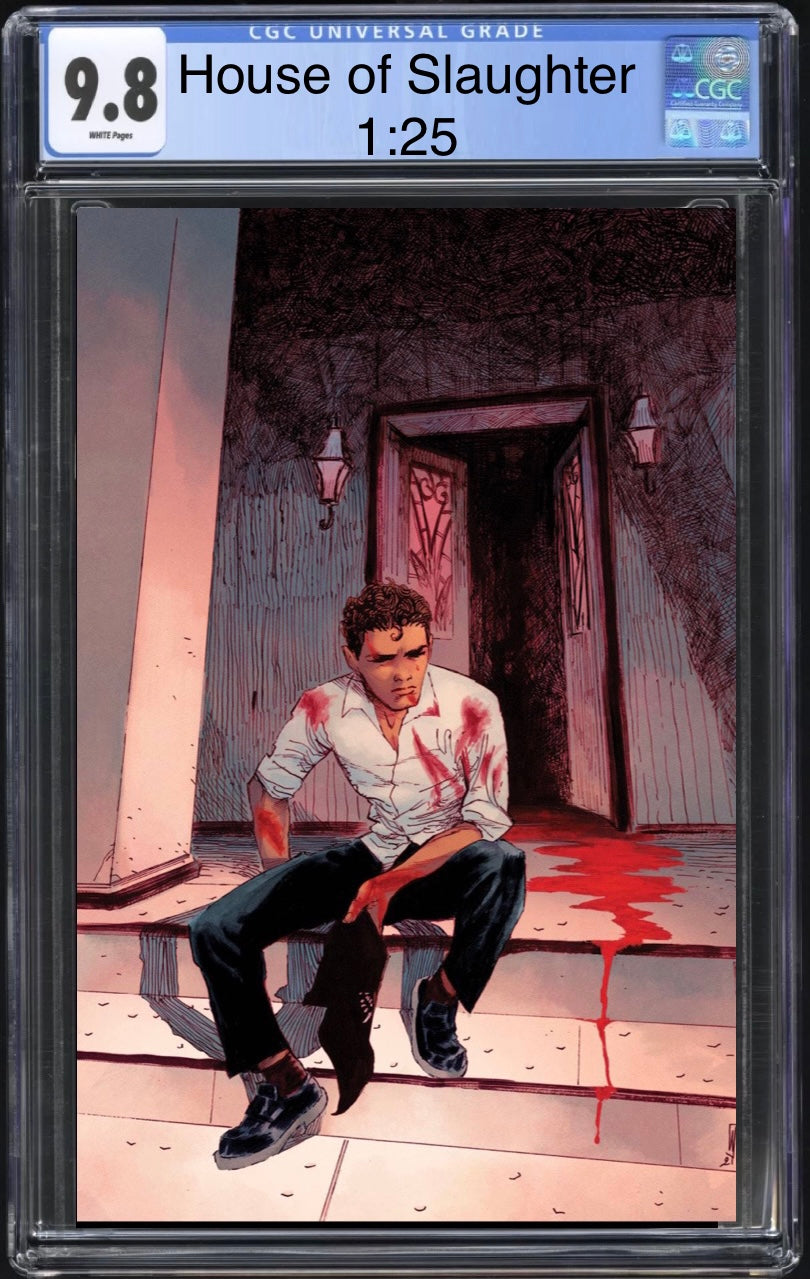 House of Slaughter #1 E 1:25 CGC 9.8