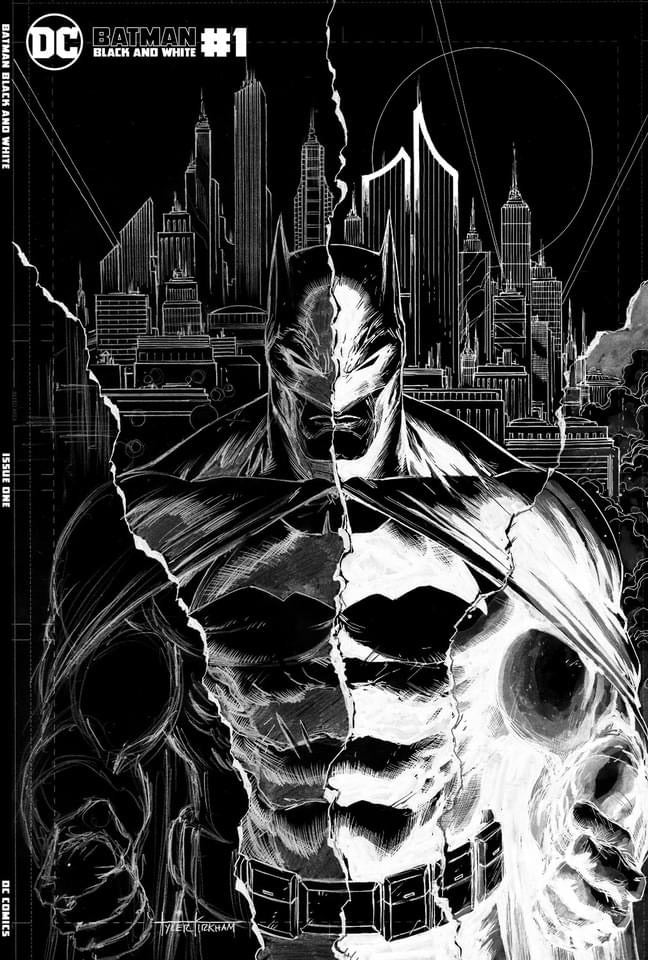 Batman Black and White #1 Kirkham Minimal