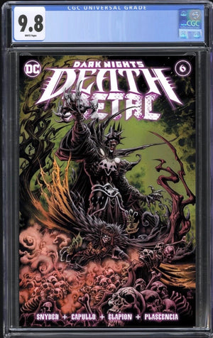 Dark Nights Death Metal #6 Kyle Holtz Trade CGC 9.8