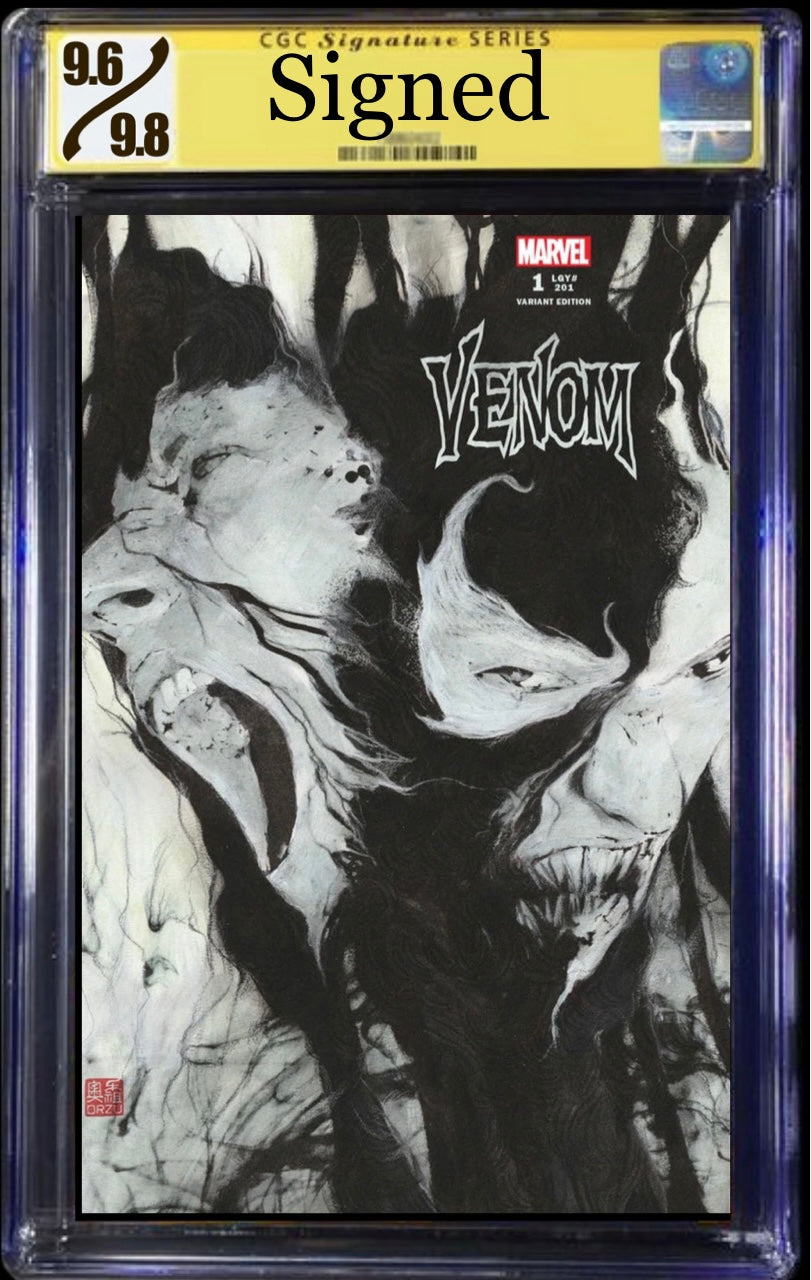 Venom #1 Zu Orzu Trade Dress CGC Signature