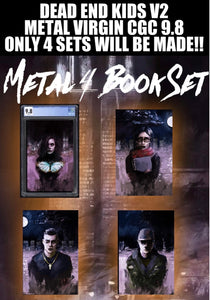 Dead End Kids V2 The Suburban Job Esteban Salinas Metal Four Book Set #1 CGC 9.8