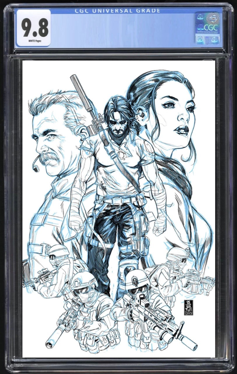 Brzrkr #1 (Berzerker) Cover N 1:500 Brooks CGC 9.8