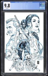 Brzrkr #1 (Berzerker) Cover N 1:500 Brooks CGC 9.8