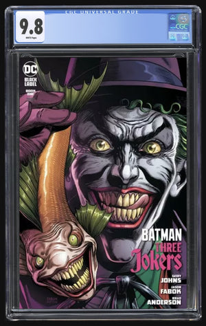 Batman Three Jokers #1  CGC 9.8 Fish Cover