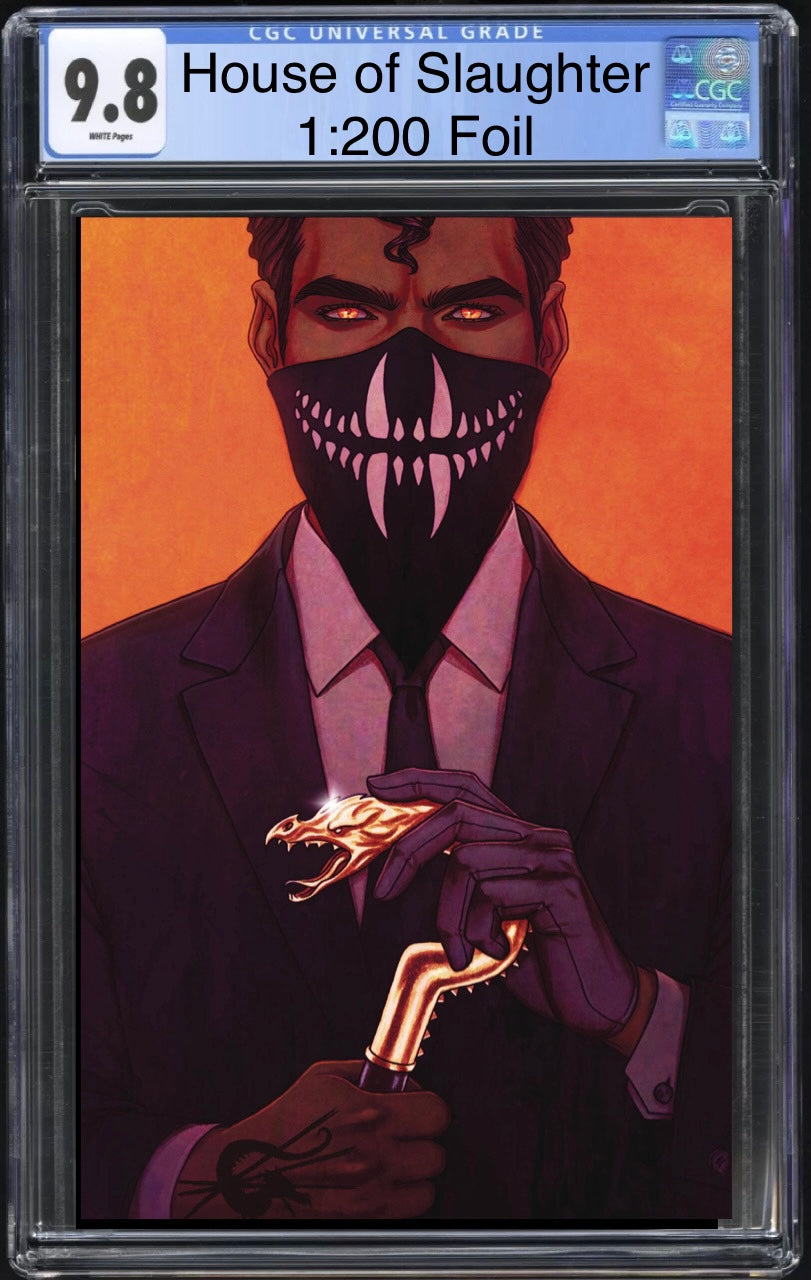 House of Slaughter #1 H 1:200 Foil CGC 9.8