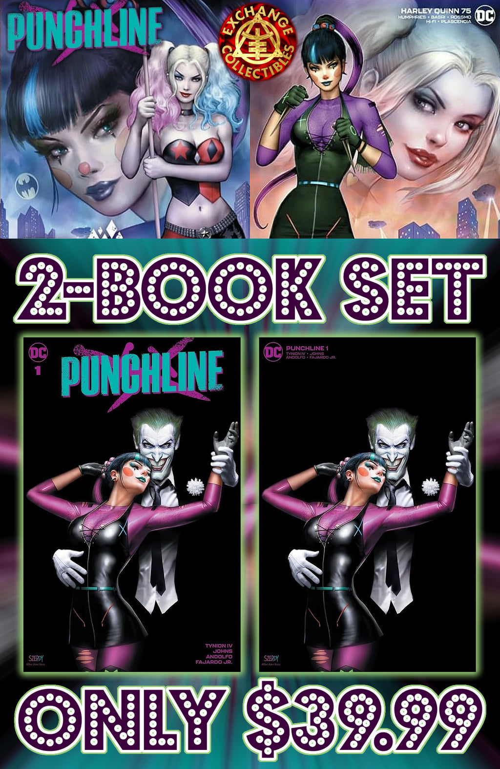 Punchline Special #1 Nathan Szerdy 2 Book Set