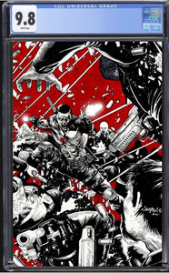 Bloodshot #0 Jimbo Salgado B&W  CGC 9.8