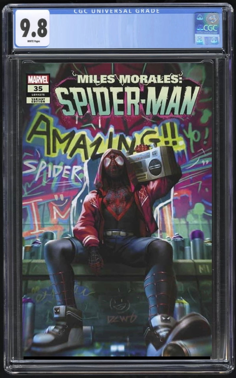 Miles Morales Spider-Man 35 Chew Trade Dress CGC 9.8