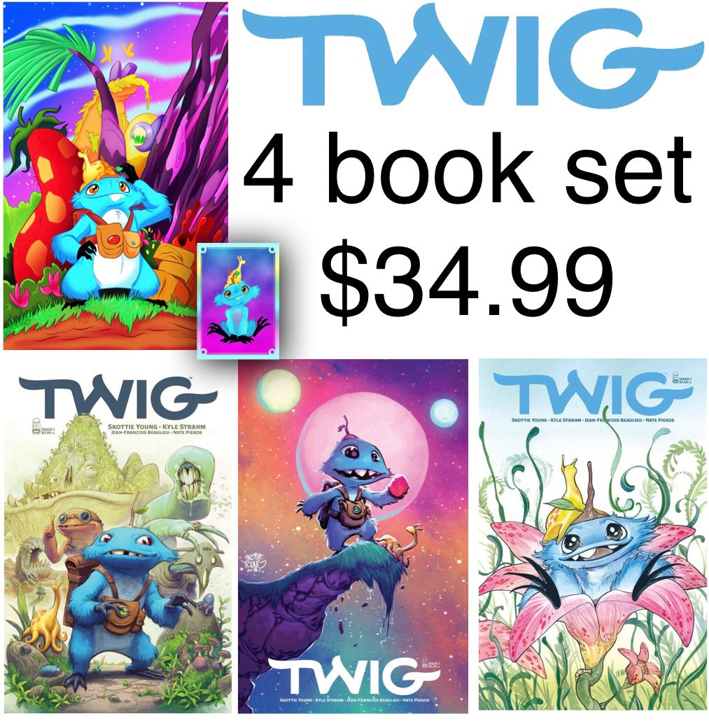 Twig 4 Book Forester Set