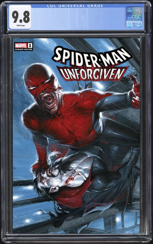Spider-Man Unforgiven #1 Dell’Otto Trade Dress CGC 9.8