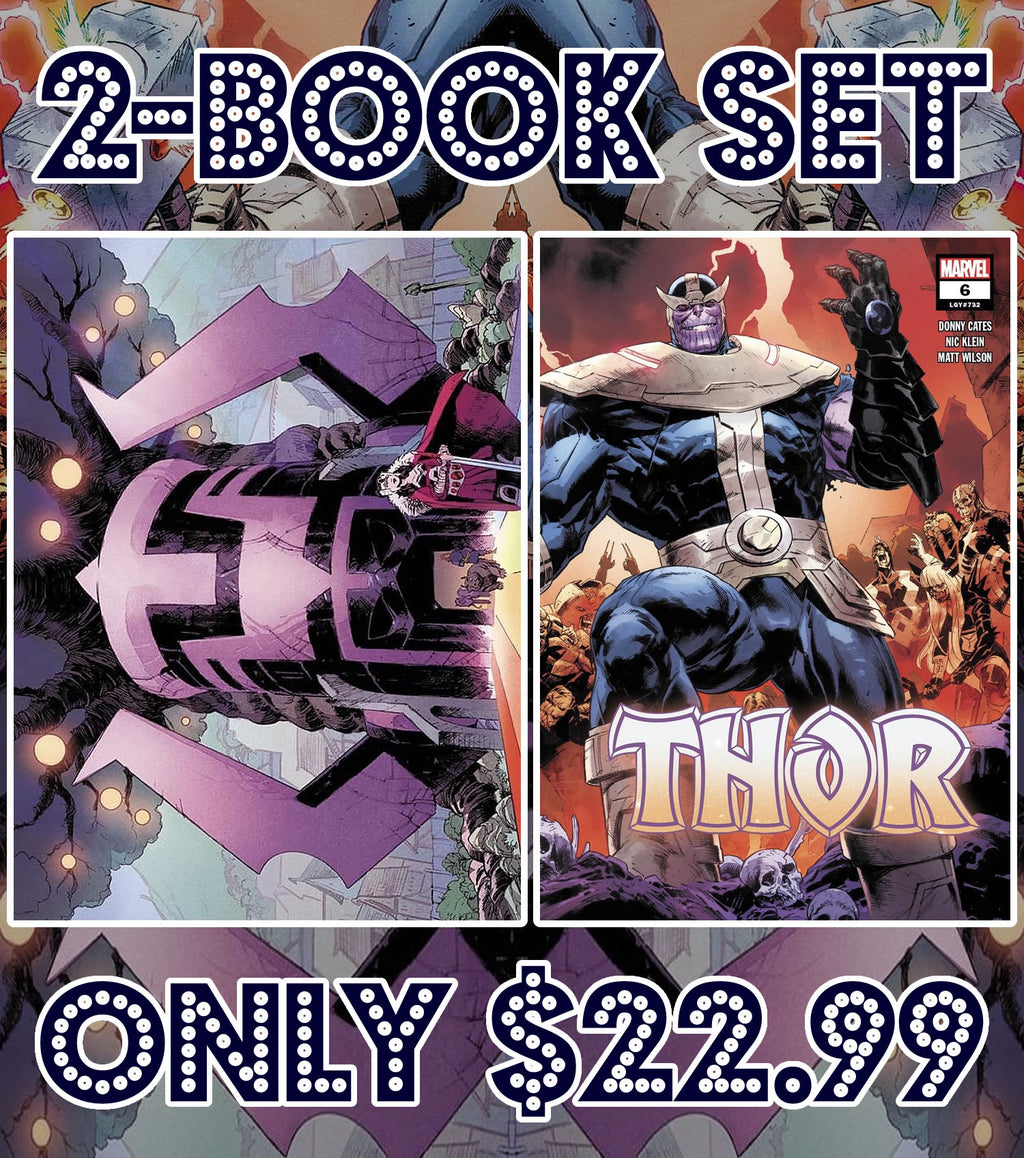 Thor 6 2nd Print 2 Book Set Virgin & Trade Dress