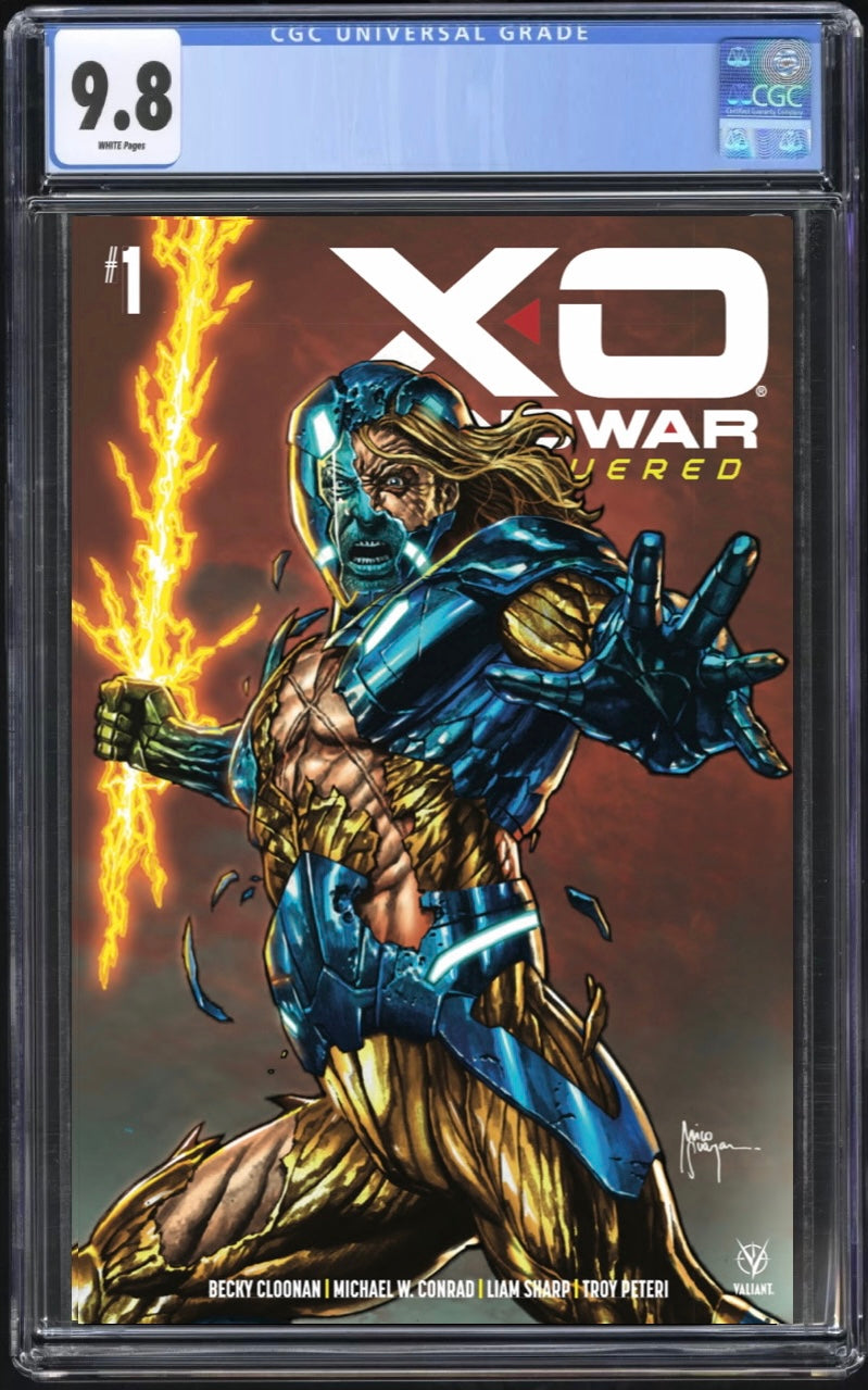 X-O Manowar Unconquered #1 Mico Suayan Trade Dress CGC 9.8
