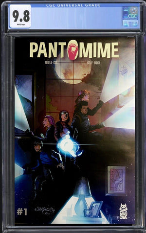 Pantomime #1 Jimbo Salgado Trade Dress CGC 9.8