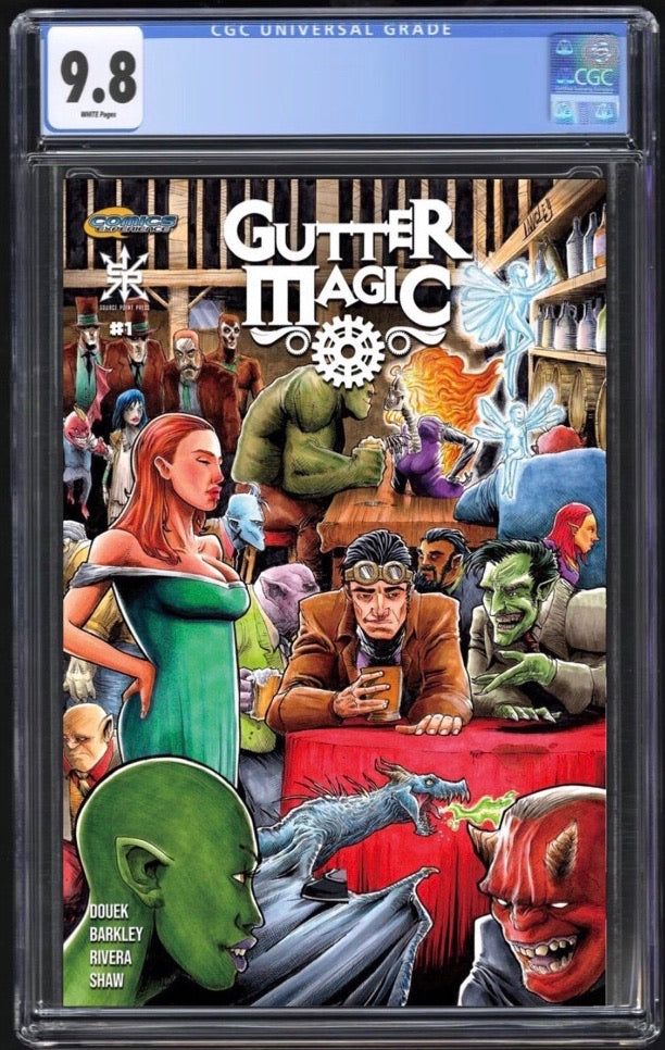 Gutter Magic 1 Langley Trade Dress CGC 9.8
