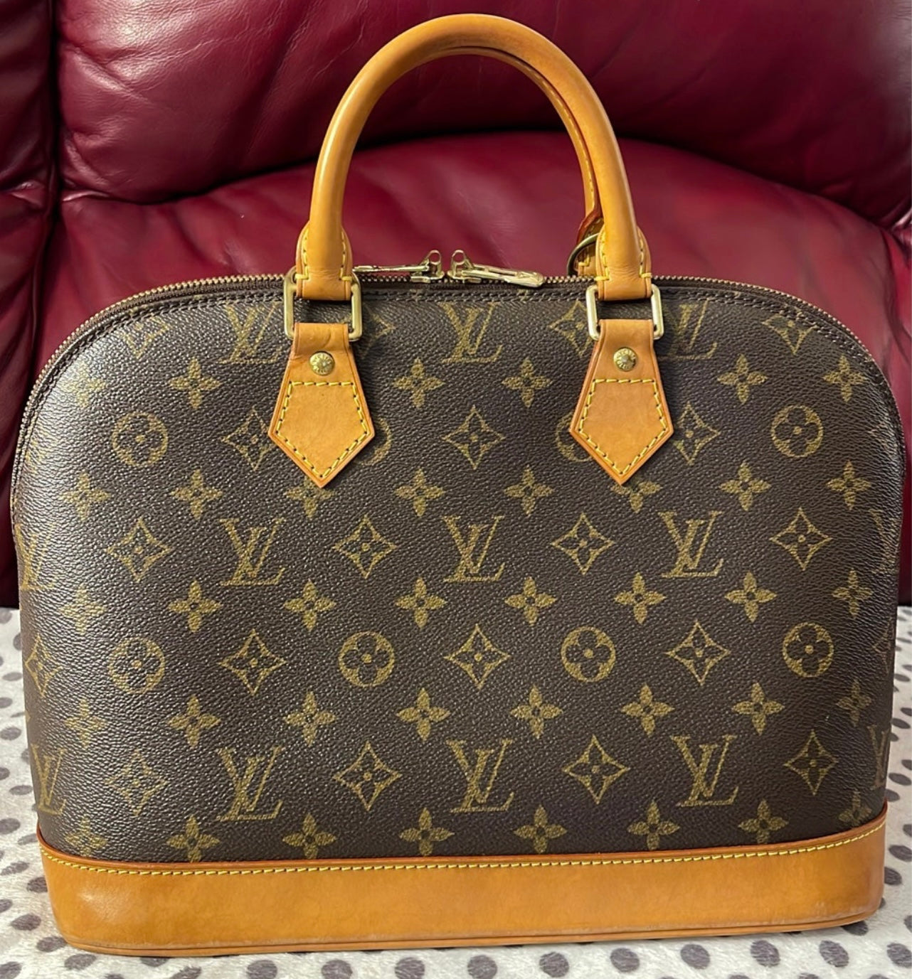 Louis Vuitton, Bags, New Authentic Louis Vuitton Alma Bb Monogram