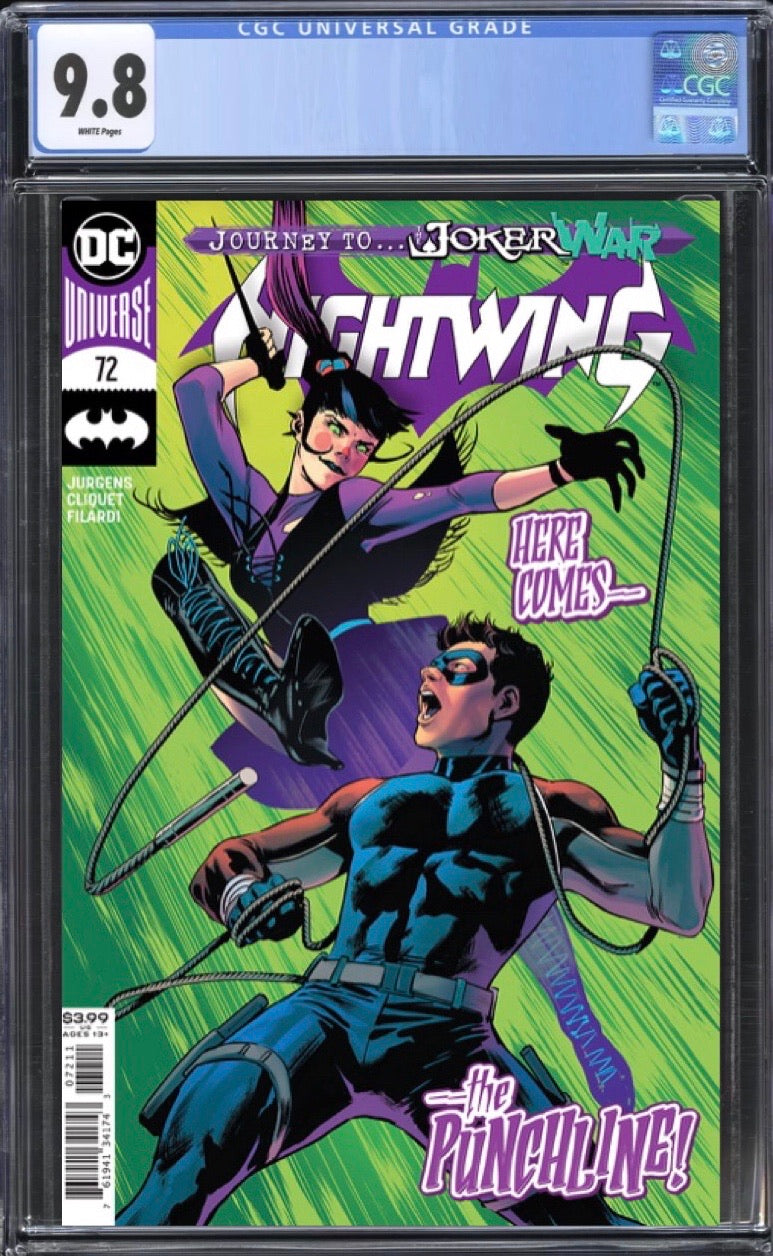 Nightwing 72  CGC 9.8