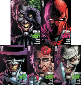 Batman Three Jokers #3 5 Book Set