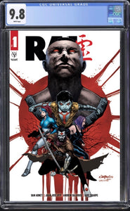 Rai #1 Trade Dress CGC 9.8 Star Wars Homage