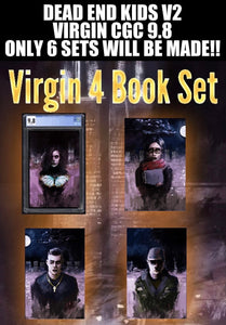 Dead End Kids V2 The Suburban Job Esteban Salinas Virgin Four Book Set #1 CGC 9.8