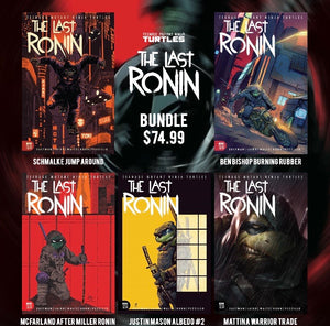 TMNT Last Ronin 5 Book Bundle