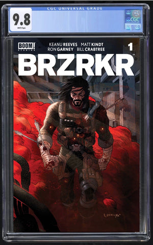 Brzrkr #1 (Berzerker) Cover A Grampá CGC 9.8